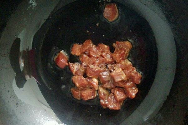 黑椒牛肉粒的做法图解4