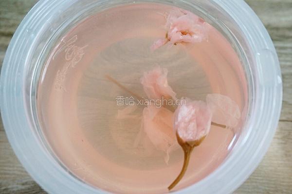 樱花果冻的做法图解8