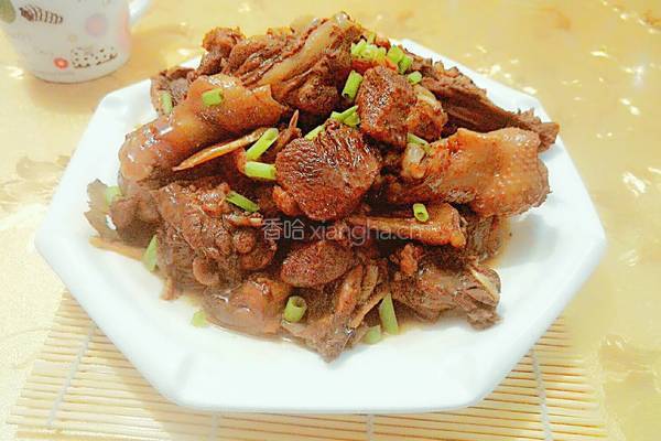 红烧鸭肉的做法图解7