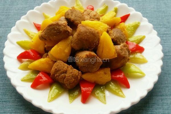 菠萝鸭的做法图解11