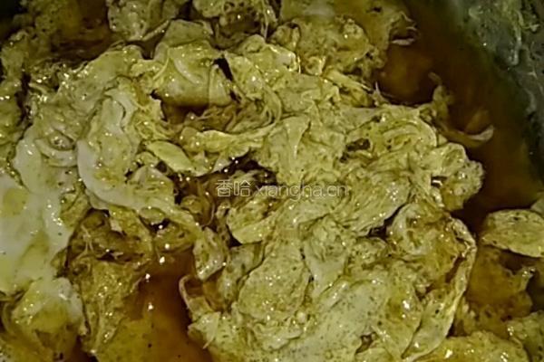 鸡蛋炒饼的做法图解1