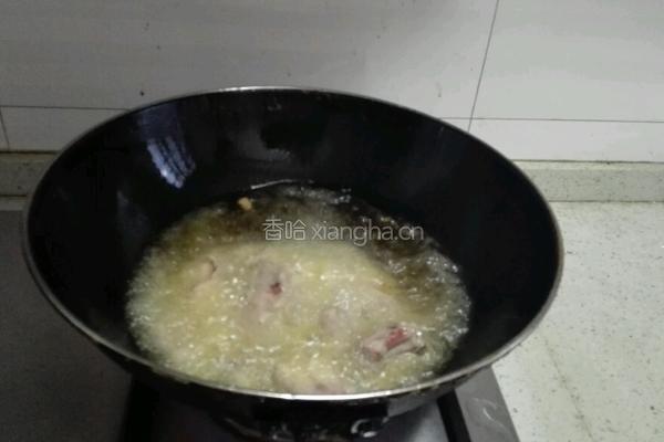 菠萝炒排骨的做法图解3