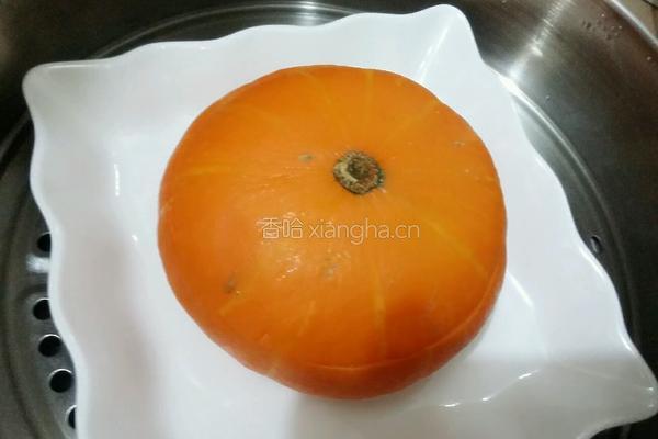 南瓜蒸蛋的做法图解10