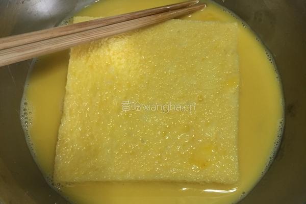 鸡蛋西多士的做法图解2
