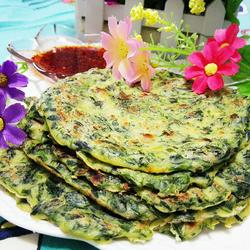 苜蓿摊鸡蛋饼的做法[图]