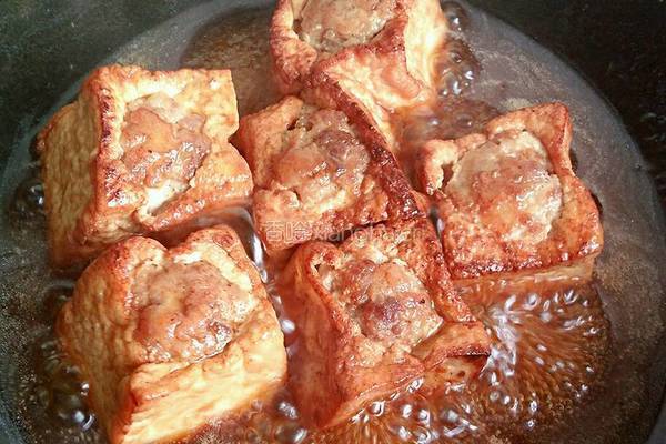 客家煎酿豆腐的做法图解7
