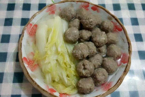 牛肉丸子的做法图解11