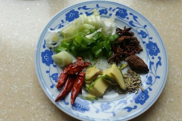 羊肉炖白萝卜的做法图解3