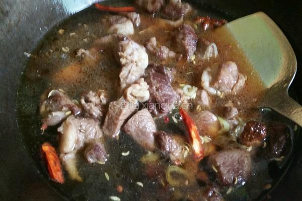 羊肉炖白萝卜的做法图解8