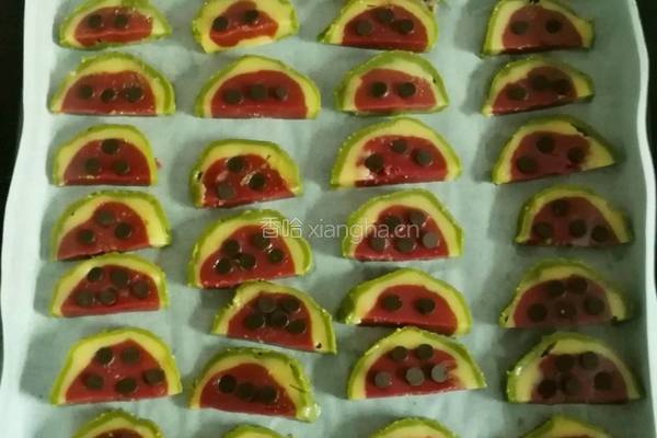 西瓜饼干的做法图解14