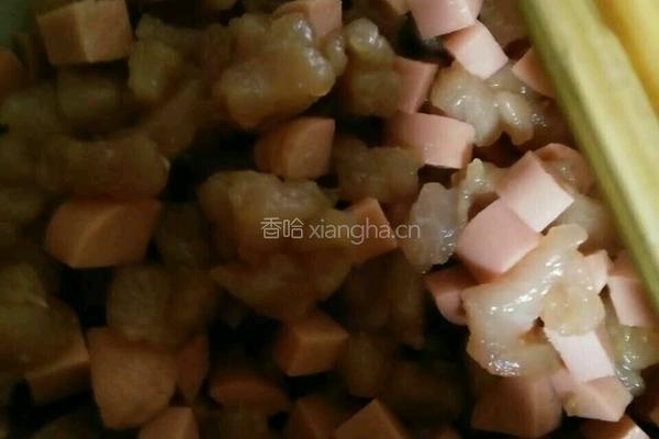 荷叶饭的做法图解4