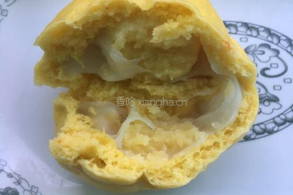 南瓜奶黄包的做法图解12
