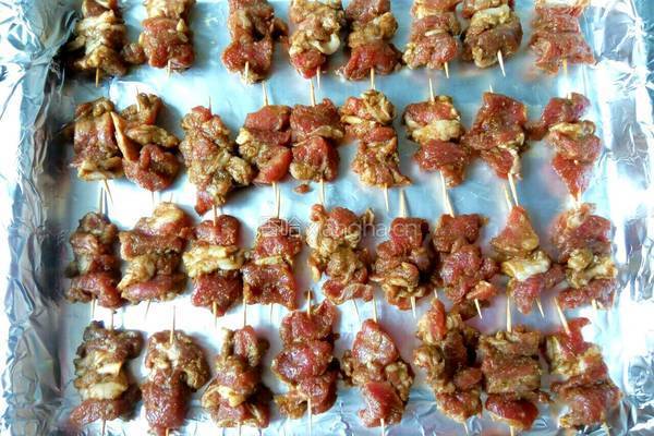 羊肉串的做法图解6