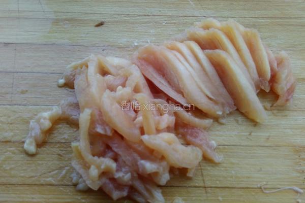 香菇鸡肉山药粥的做法图解2