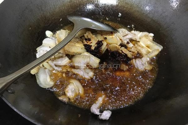 青椒盐煎肉的做法图解4