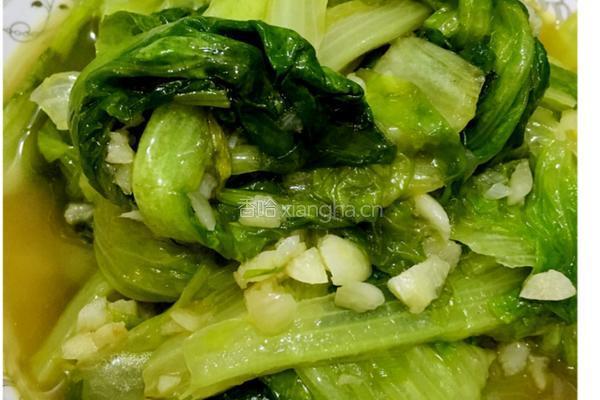 炝生菜的做法图解7