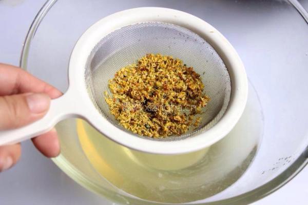 水晶桂花糕的做法图解4