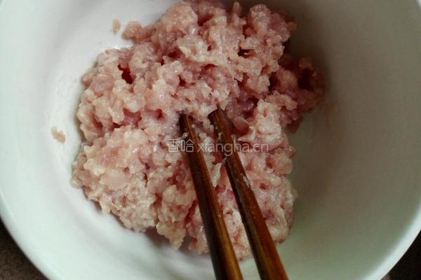 肉末橄榄四季豆的做法图解2