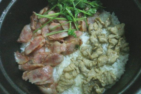 电饭锅煲仔饭的做法图解5