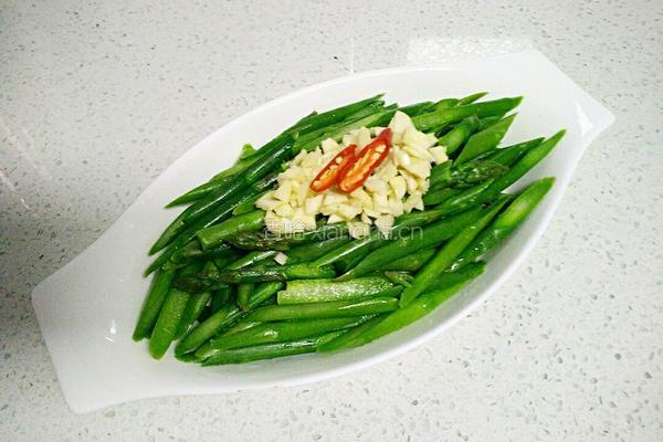 麻香油泼芦笋的做法图解6