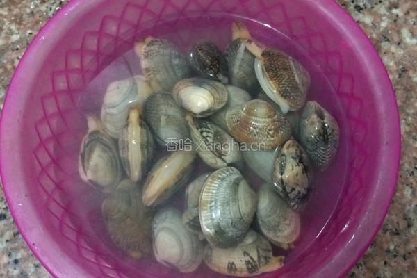 花蚬蒸蛋的做法图解1