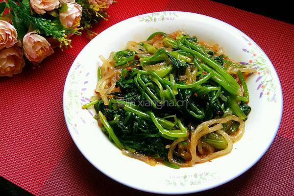 菠菜粉条的做法图解9