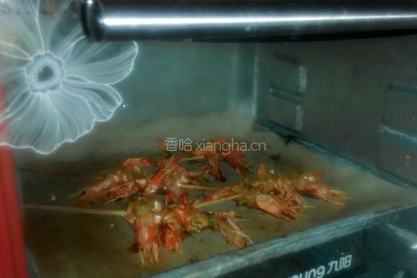 烧烤串串虾的做法图解7