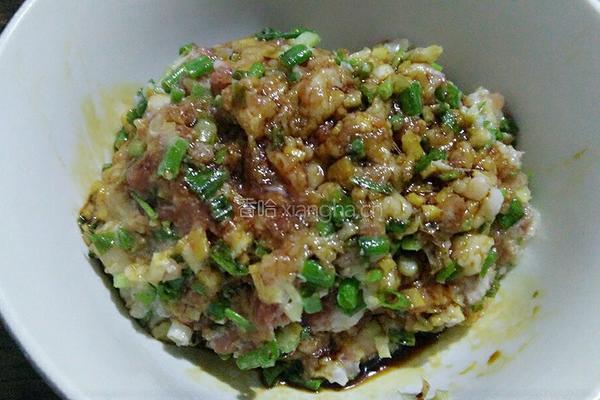 猪肉馅饼的做法图解4