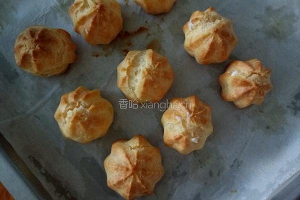 鲜奶泡芙的做法图解12
