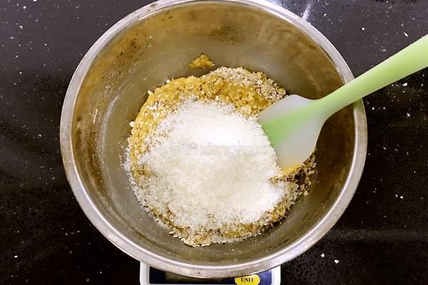 燕麦椰蓉饼干的做法图解6