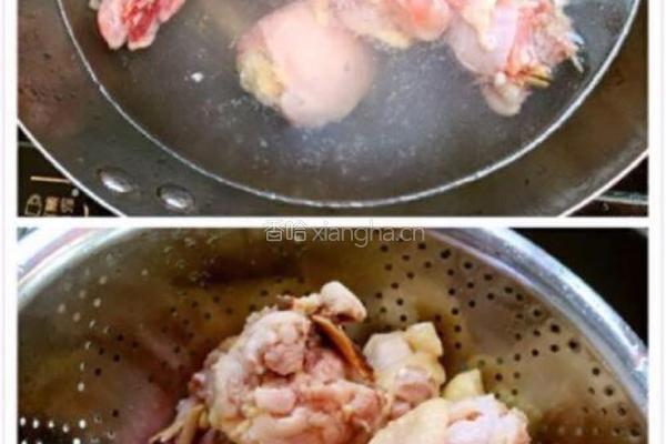 土豆烧鸡腿的做法图解3