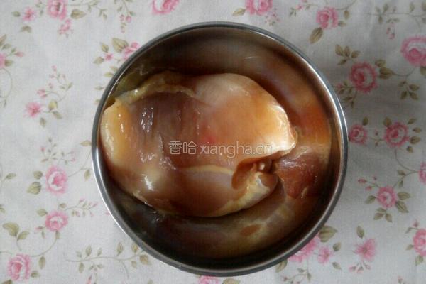 鸡丝拌春笋的做法图解1