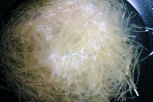 炝拌土豆丝的做法图解5