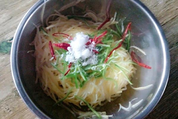 炝拌土豆丝的做法图解15