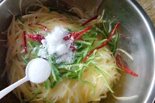 炝拌土豆丝的做法图解16