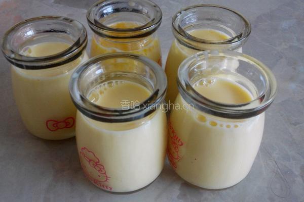 懒人炼乳布丁的做法图解4