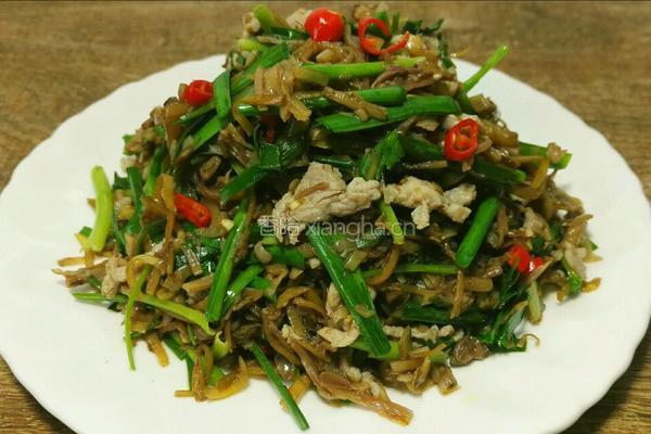 芭蕉花炒肉的做法图解8