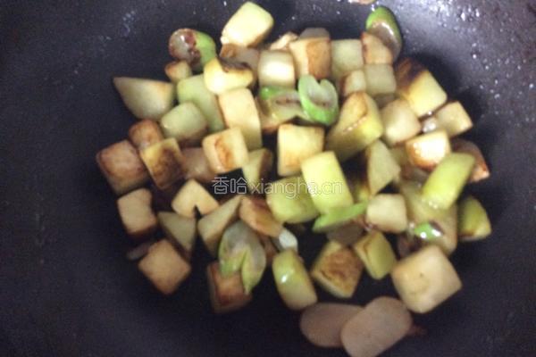 红烧茄丁的做法图解6