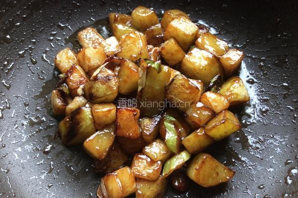 红烧茄丁的做法图解8