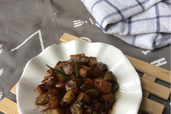 红烧茄丁的做法图解9