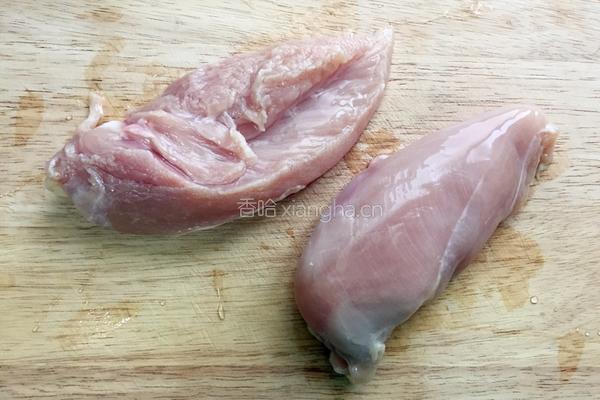 鸡肉丸子的做法图解1