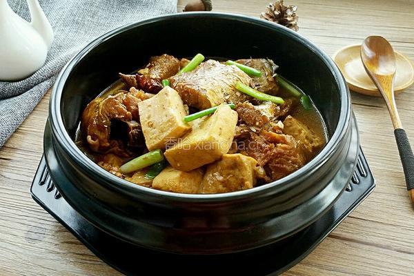 明太鱼炖豆腐的做法图解10
