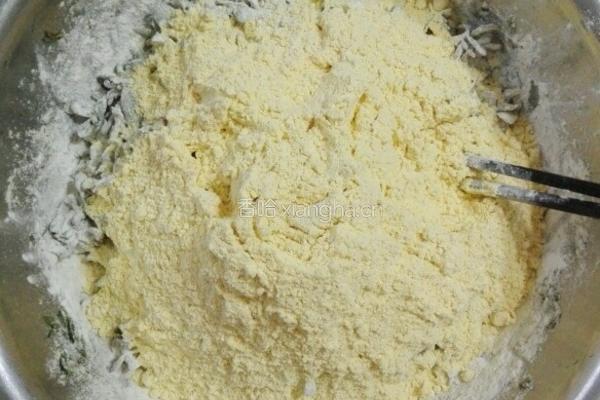 马齿苋窝窝头的做法图解3