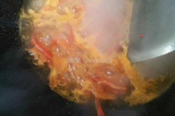火腿肠番茄面线的做法图解7