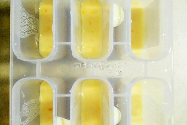 芒果橙汁奶冰棍的做法图解6