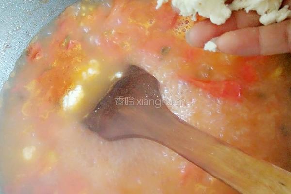 西红柿鸡蛋疙瘩汤的做法图解11