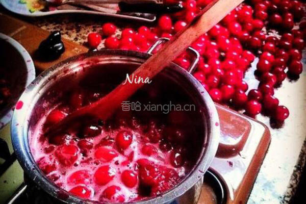 自制无添加樱桃果酱的做法图解5