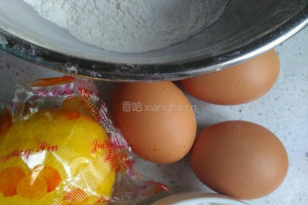 6寸海绵蛋糕的做法图解1