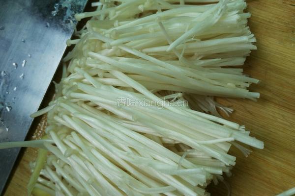 金针菇鸡蛋汤的做法图解1