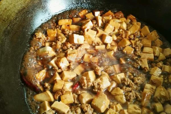 肉末豆腐羹的做法图解4